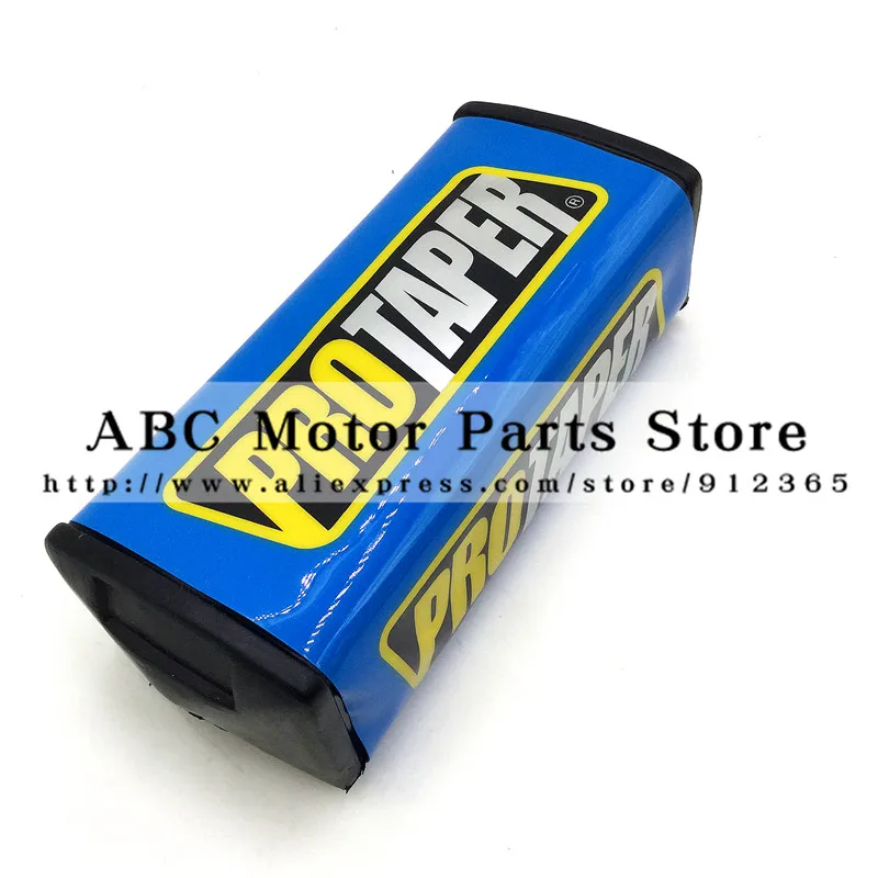 1-1/" квадратный руль для мотокросса PROTAPER Fat BAR MX ATV Dirt Bike руль Pad - Цвет: Blue-Bk