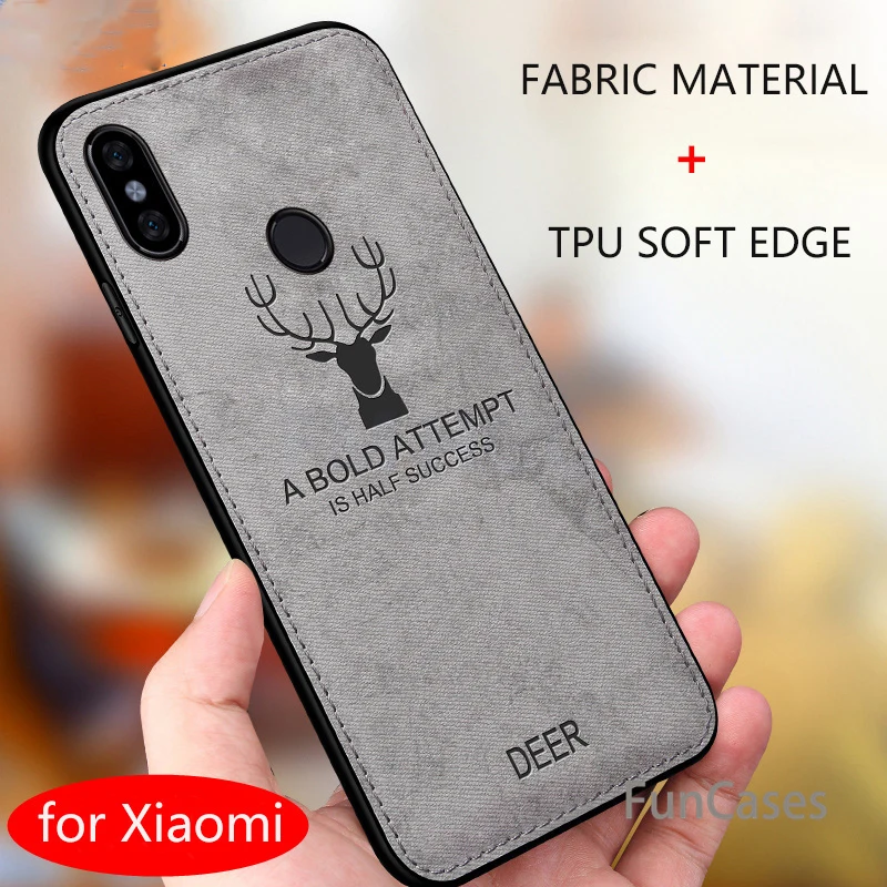 

Luxury Batman Christmas Deer Cloth Phone Cases For Xiaomi Redmi Note 5 Pro Ultra Thin Soft Silicone Cover For Redmi Note 5 Case