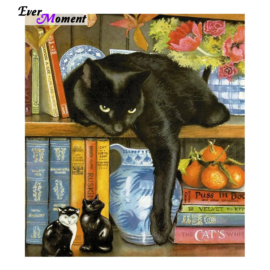 

5D Full Diy diamond painting mosaic handmade Anima Cat cross stitch crystal square diamond sets Diamond embroidery ASF496