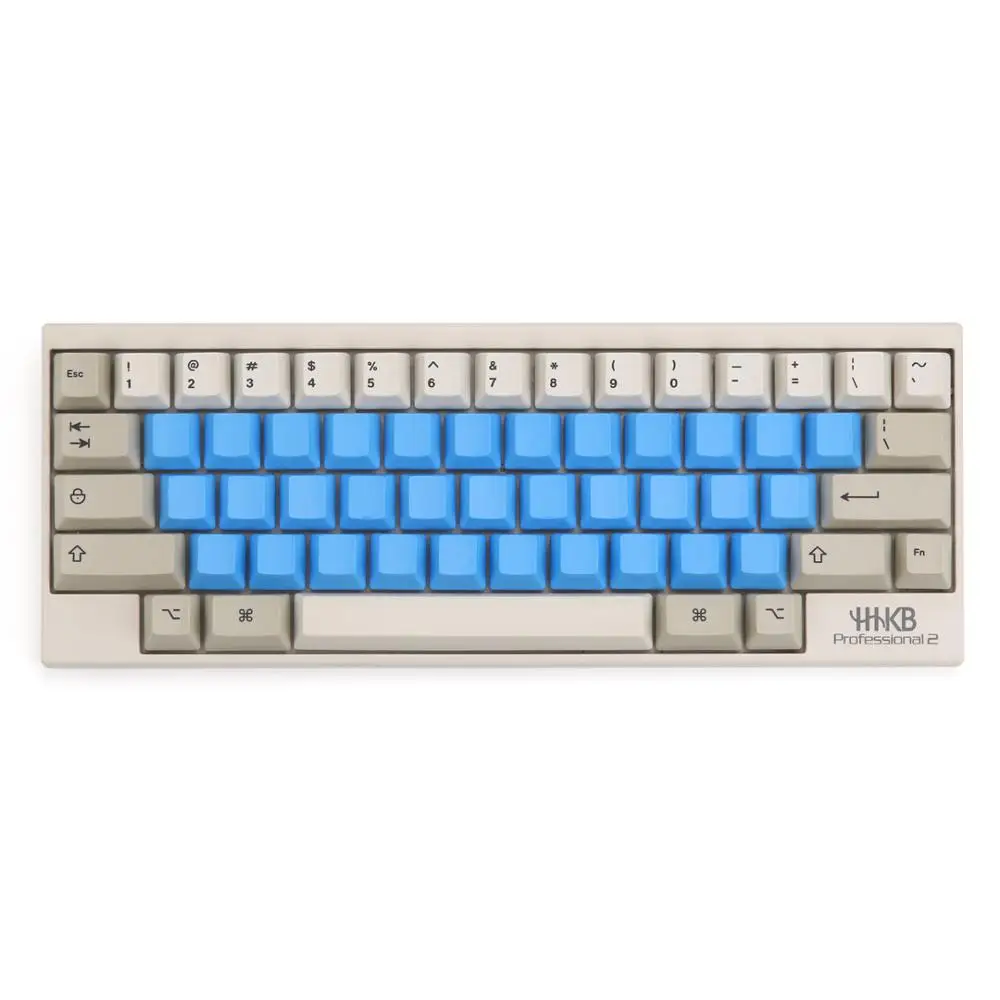 Пустые 33 клавиши PBT материал разноцветные колпачки для Topre Realforce HHKB емкостная