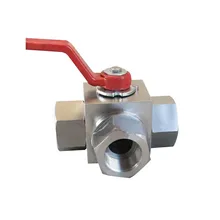 Гидравлический шаровой кран KHB3K-NPT3/4 клапан высокого давления