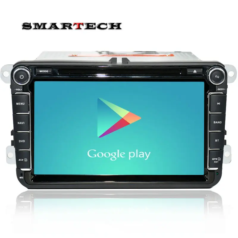 Android 4.4 car stereo radio for vw passat b6 golf 5 Quad Core 8 inch 1024*600 car DVD GPS navigation OBD DVR include can bus