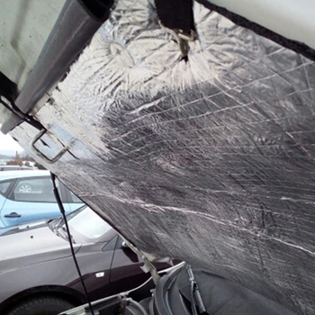 

Auto Roof Heat Shield Insulation Car Sound Noise Deadener Sheet For Bonnet(Hood)