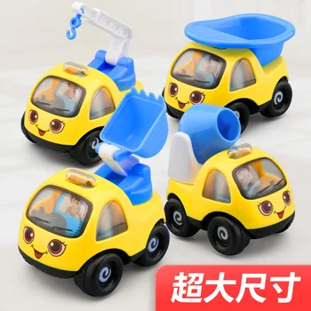 

Inertia Engineering Car Cartoon Q Version Car Toy Model Children's Toys