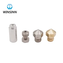 Winsinn микро швейцарской MK10 насадка комплект Hotend экструдер для 3D-принтеры CTC wanhao D4 и i3 создатель Pro мечтатель Finder Guider