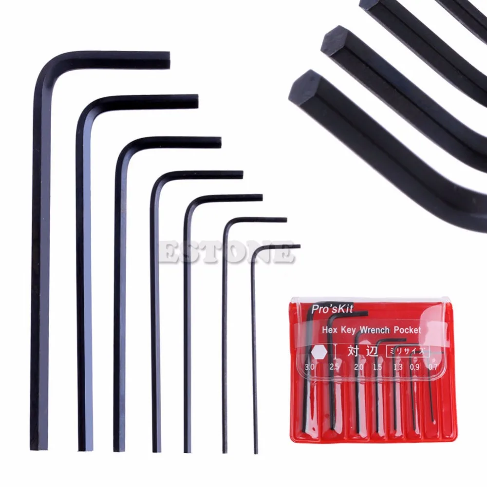Details about   0.7mm-3mm Mini Micro Hexagon Hex Allen Key Set Wrench Screwdriver Tool 7Pcs New 