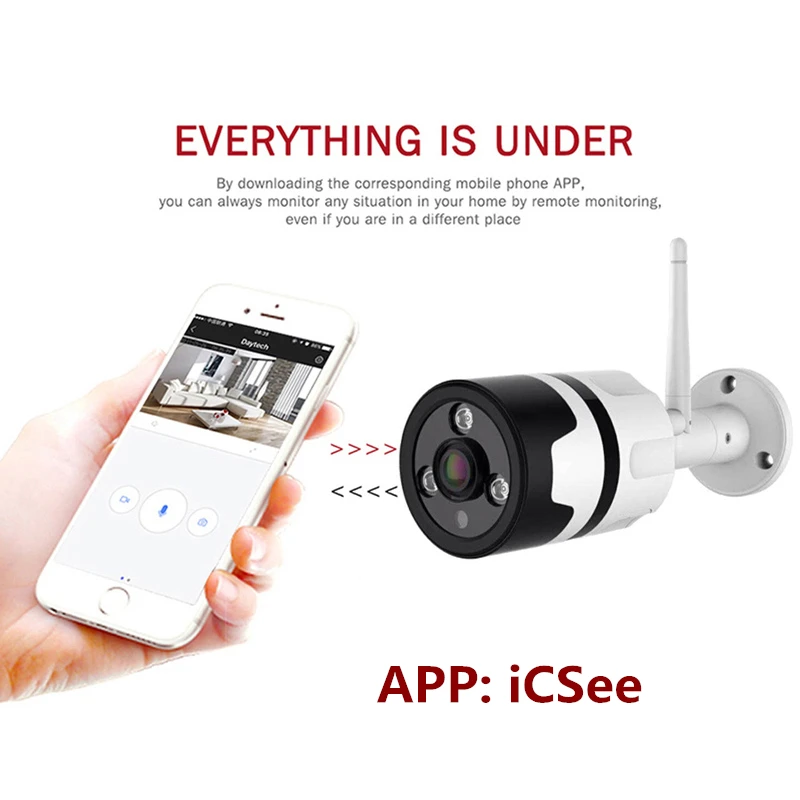 SUCAM HD Bullet Wifi IP Camera Outdoor 720P 960P 1080P Two Way Audio Wireless Security IP Camera Waterproof TF Card Record 34