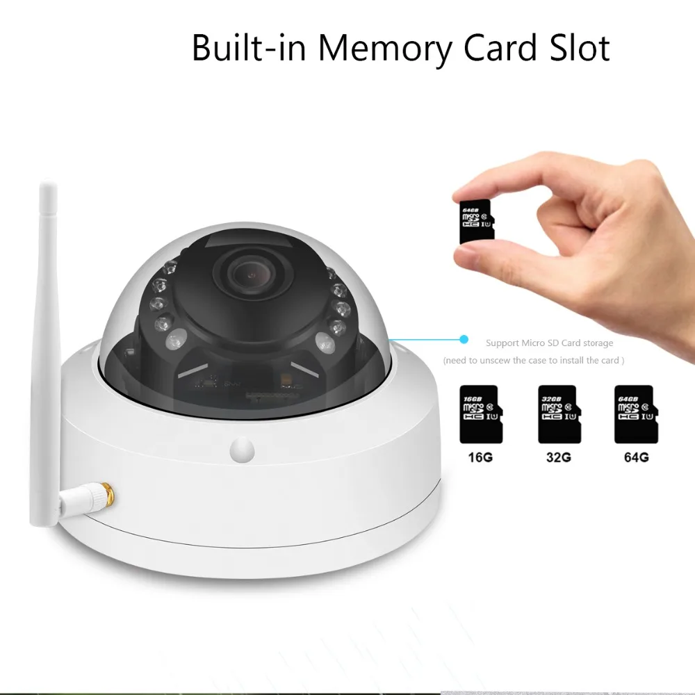 Besder Wifi камера CamHi APP ONVIF IP камера 1080P 720P микрофон аудио ночное видение Антивандальная sd-карта Слоты наружная камера