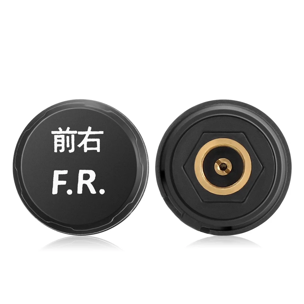ZEEPIN BLE Bluetooth Low Energy TPMS Car Tire Pressure Monitor System 4 External Sensors Deliver Air Leakage Signal Temperature