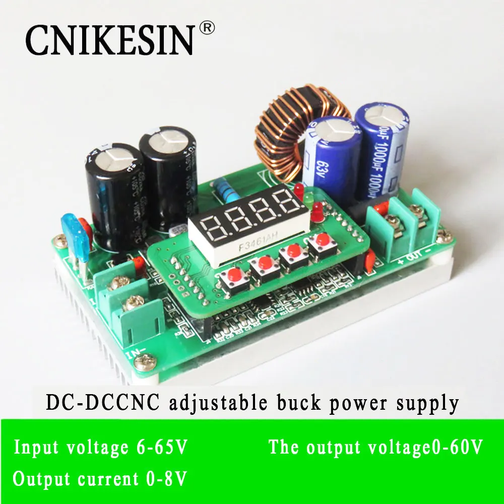 

CNIKESIN X9 CNC adjustable DC step-down regulator power supply module \ constant current voltage ammeter capacity meter