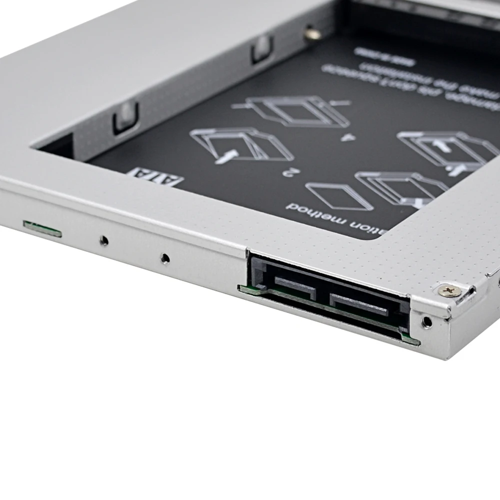 Адаптер TISHRIC Caddy 9 5 Sata для Dell Latitude Inspiron E6320 E6420 E6520 E6330 E6430 E6530 2nd Hdd SSD чехол Optibay|Корпус