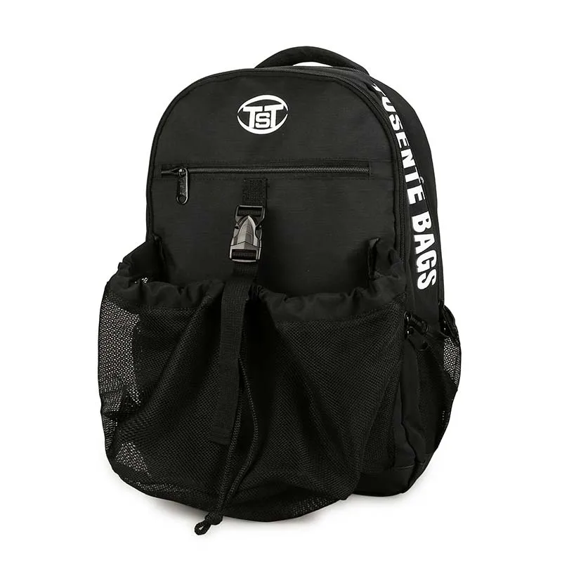 Men's Gym Bags Basketball Backpack School Bags For Teenager Boys Backpacks Large Women Laptop Bag Football Net Bag XA172ZC - Цвет: Black