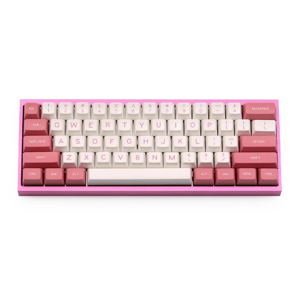 [BFCM] MAXKEY розовый и белый SA профиль KEYCAPS набор|Клавиатуры| |