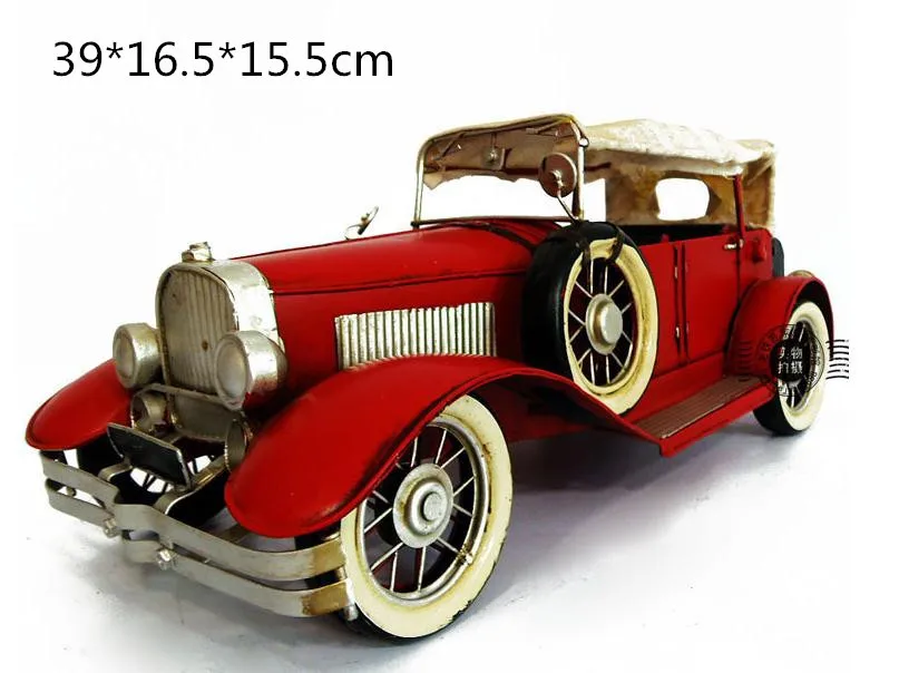 1 Piece Classic Antique Miniature Model Cars Handmade Toy Collection