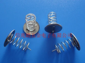 

Touch buffer spring ( for PCB) with O.D. 10mm metal plate
