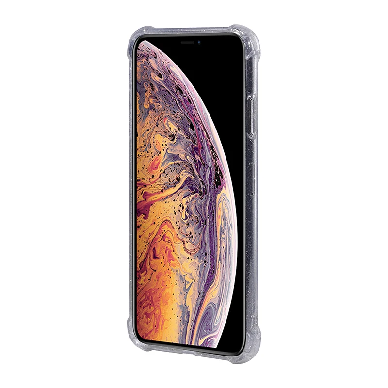 Блестящий силиконовый чехол для iPhone 6 s 6S 7 7S iPhone 8 Plus X 10 XR XS Max 6Plus 6splus 7plus 8plus чехол для сотового телефона ip