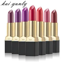 kai yunly 1PC Long Lasting Fashion Style Makeup Lipstick Lip Gloss Cosmetic Makeup Toiletry Make Up Tools Oct 11