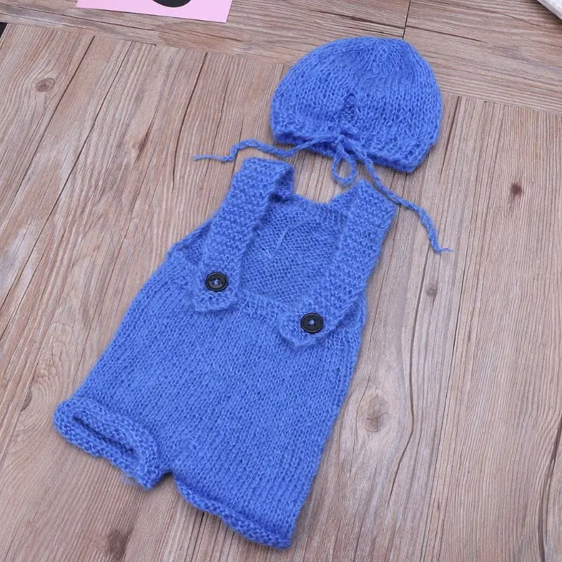 Шапка и комбинезон для новорожденных Комплект из мягкого мохера Bebe Одежда