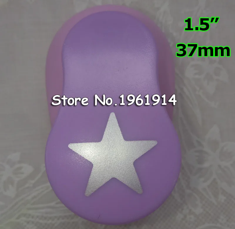 1.5" 37mm Five pointed star Paper Punch , Puncher large Craft Punch DIY children toysin