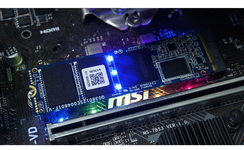 SSD HIKVISION M2 1 ТБ 512 ГБ 256 3500 МБ/с. C2000R SSD RGB свет Внутренний твердотельный накопитель диски для настольного NVMe PCIe Gen 3x4