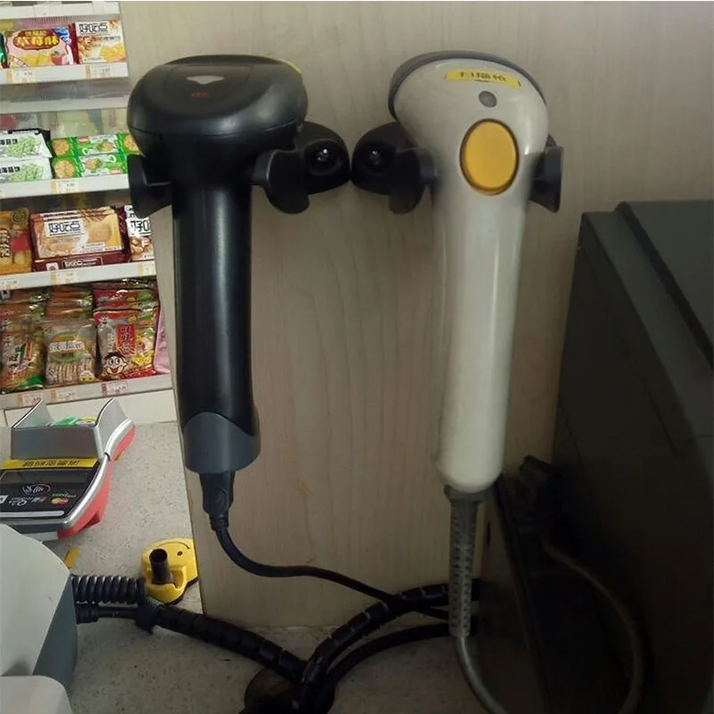 

For Symbol Motorola Suspension Universal Barcode Scanner Wall Mount Bracket Black