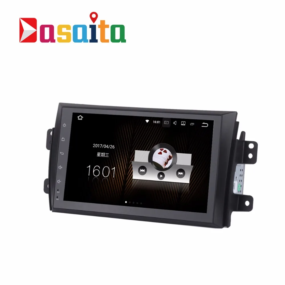 Sale 9" Android 7.1 Car GPS For Suzuki SX4 2006 - 2011 Car radio 2 din multimedia Player 2Gb Ram+16Gb Rom Quad core 64bit  HDMI 2