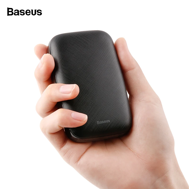 

Baseus 10000mAh Mini Portable Poverbank USB Charger Power Bank Mobile Phone External Battery Pack Powerbank For iPhone Samsung