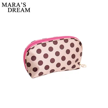 

Mara's Dream Portable Toiletry Cosmetic Bag Waterproof Makeup Make Up Wash Organizer Zipper Storage Pouch Travel Kit Handbag