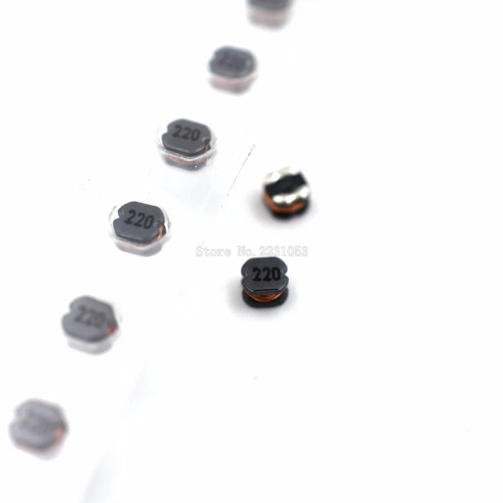 

30PCS/LOT SMD Power Inductor CD32 22uH 22UH 220 SMD Inductance 3.5*3.0*2.0mm