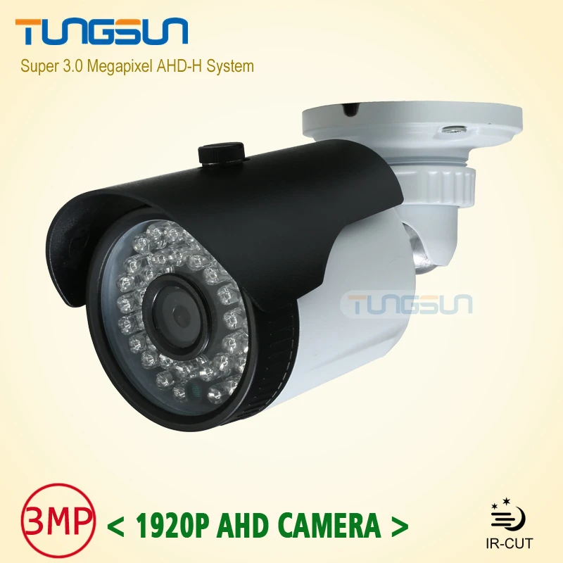 

New CCTV 3MP 1920P Camera ahdh system Bullet Video Surveillance Outdoor Waterproof 36 infrared Night Vision AHD Security Camera