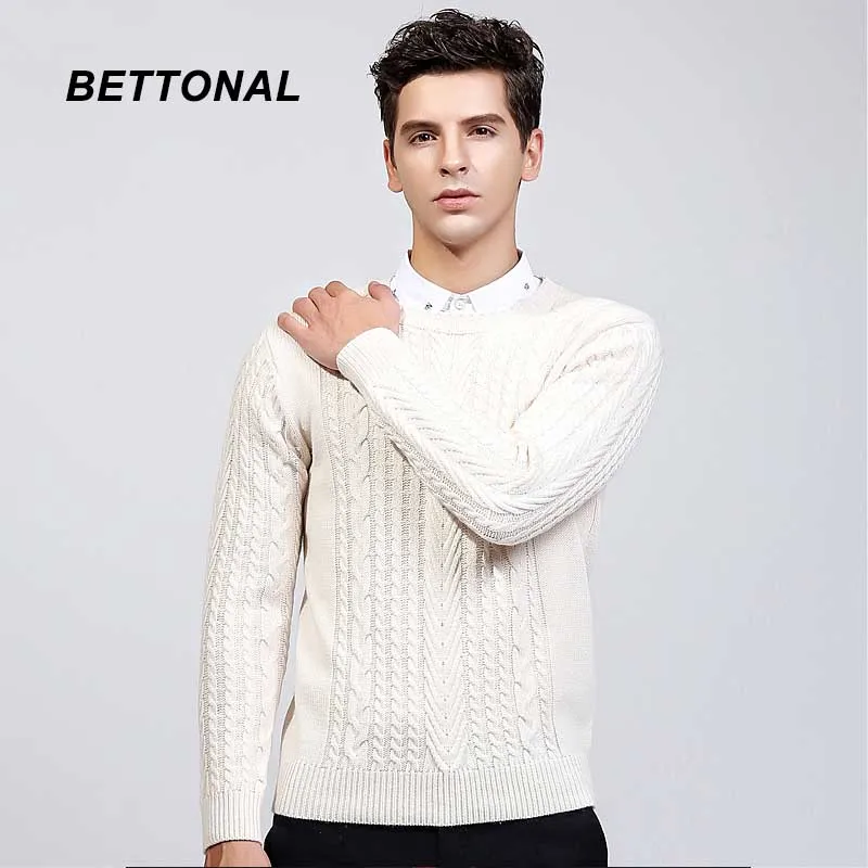 BETTONAL Brand Wool Acrylic Fashion Casual Autumn Winter Warm Luxury