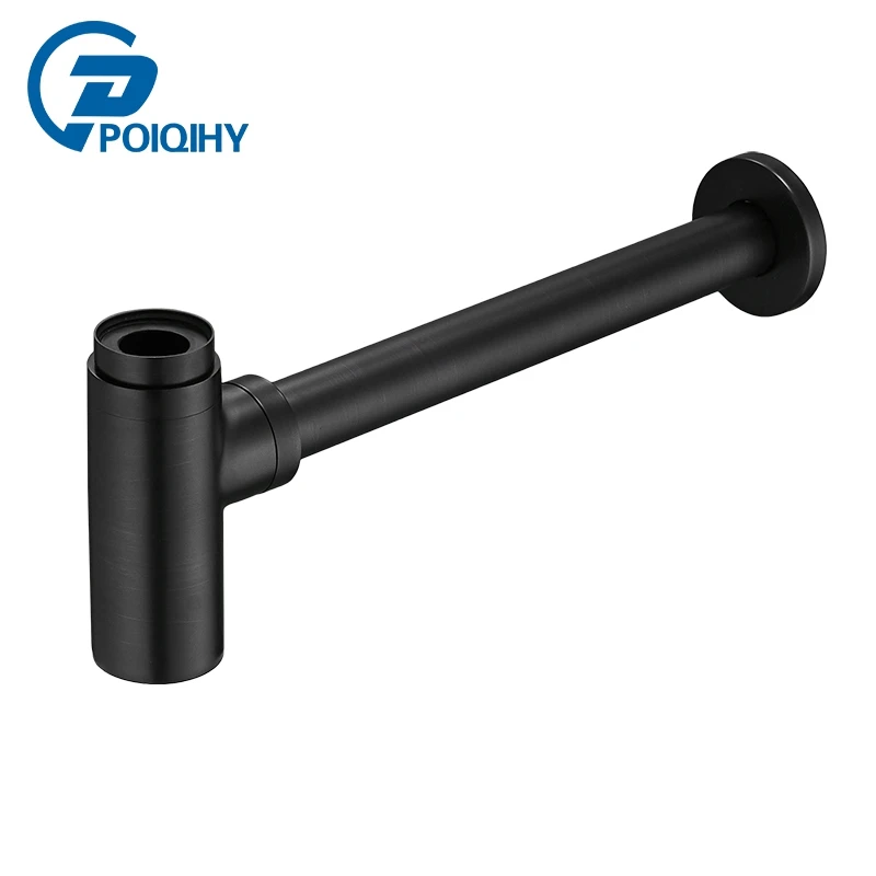 

POIQIHY Bathroom Vanity Basin Pipe Waste With Pop Up Drain