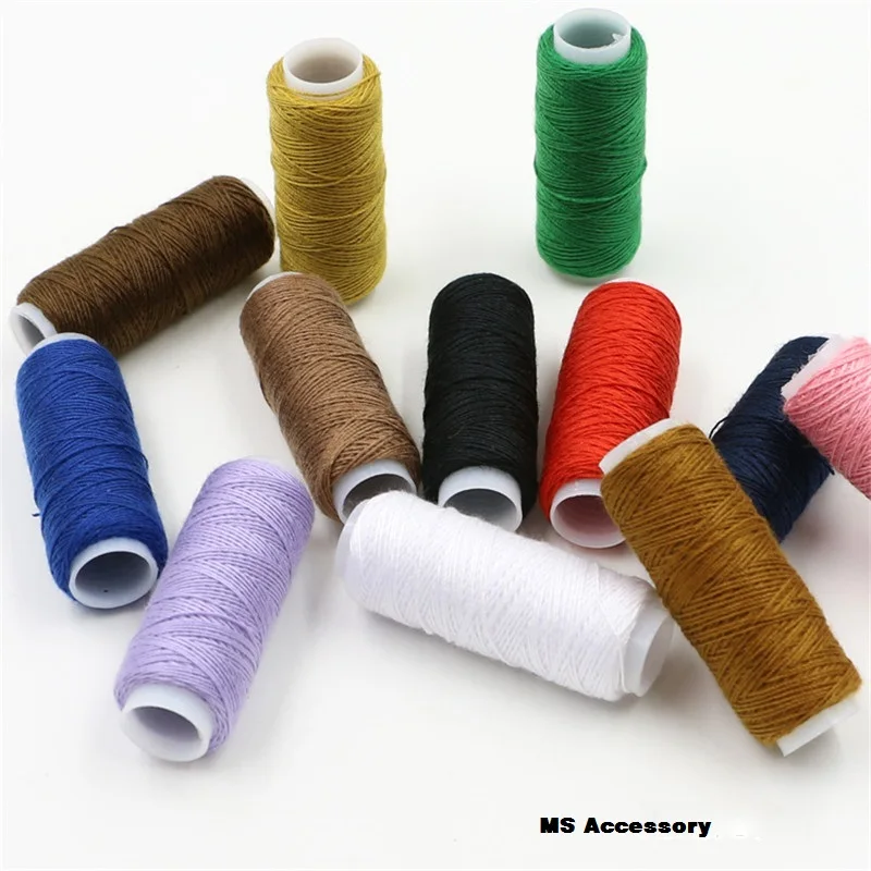 

Colored denim line cord household jeans line sewing thread 203 polyester line manual accessories multicolor home line