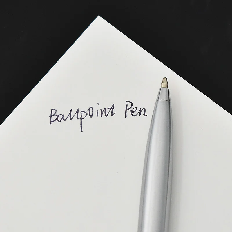 Роскошная брендовая металлическая шариковая ручка для бизнес письма канцелярские принадлежности 0,5 мм офисные школьные принадлежности черный/золотой/серебристый