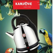 KAMJOVE Нержавеющая сталь высокой мощности Электрический чайник сохранение тепла автоматическим включением/выключением питания ультра-чайник большой емкости