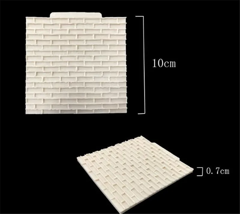 Wall Bricks Cake Mold 2