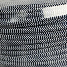 5 м черный и белый текстильный провод 2x0. 75 мм2 тканевый кабель цветной плетеный провод винтажная люстра лампа провод