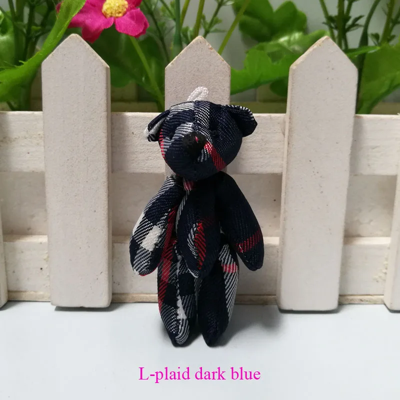 L-plaid dark blue