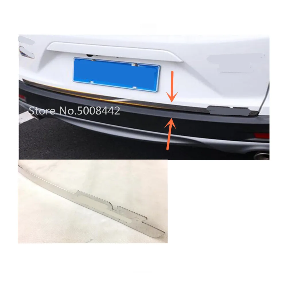 Для Honda CRV CR-V 2017 2018 2019 2020 задний бампер из нержавеющей стали отделка багажника