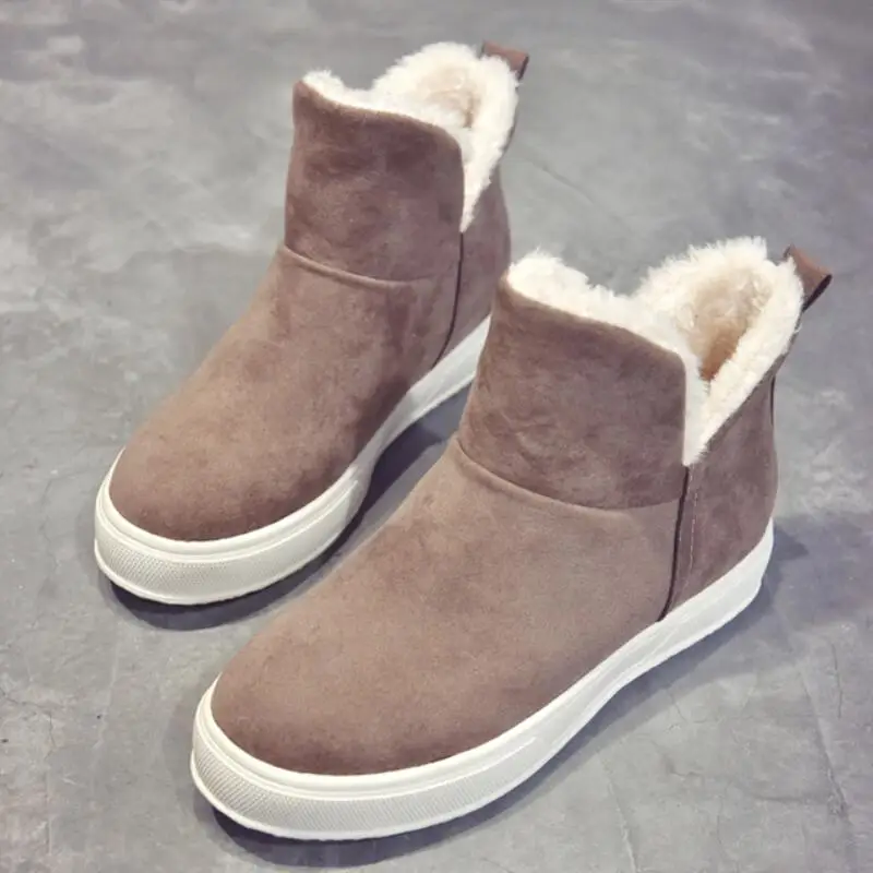 

Winter Boots Women Fur Snow Boots Comfortable Warm Ankle Women Boots Fashion Short Women Platform shoes