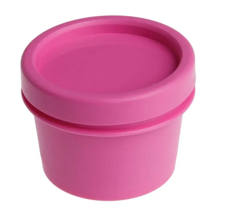 Пустая пластиковая бутылка маска для лица тара для косметического крема Сплит баночки для крема - Цвет: Hot pink