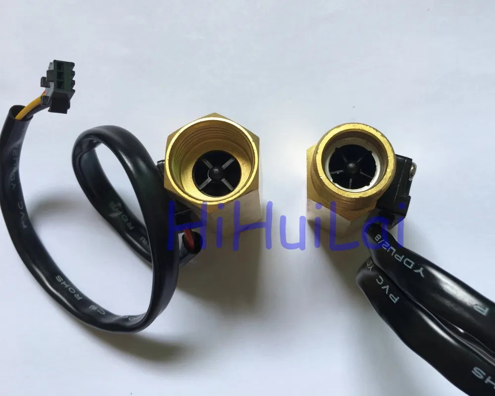 YF-B2 brass Hall flow sensor meter  (7)