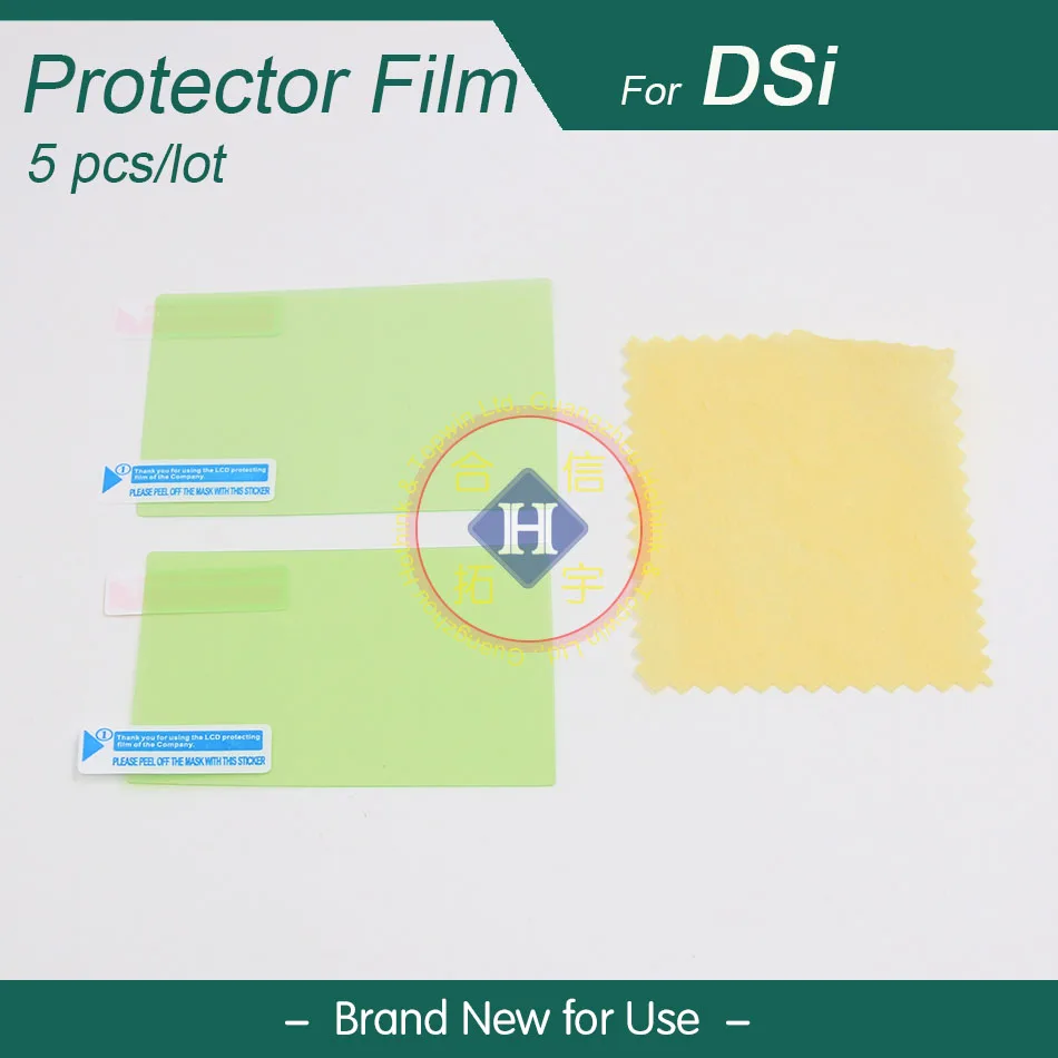 5 шт./лот Защитная пленка для Nintendo DSi NDSi|lot lot|lot 5pcsscreen protector |