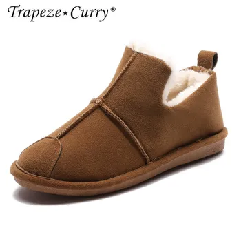 

New listing hot sale Autumn And Winter Suede Plus velvet Keep warm women Walking shoes sports shoes T2020