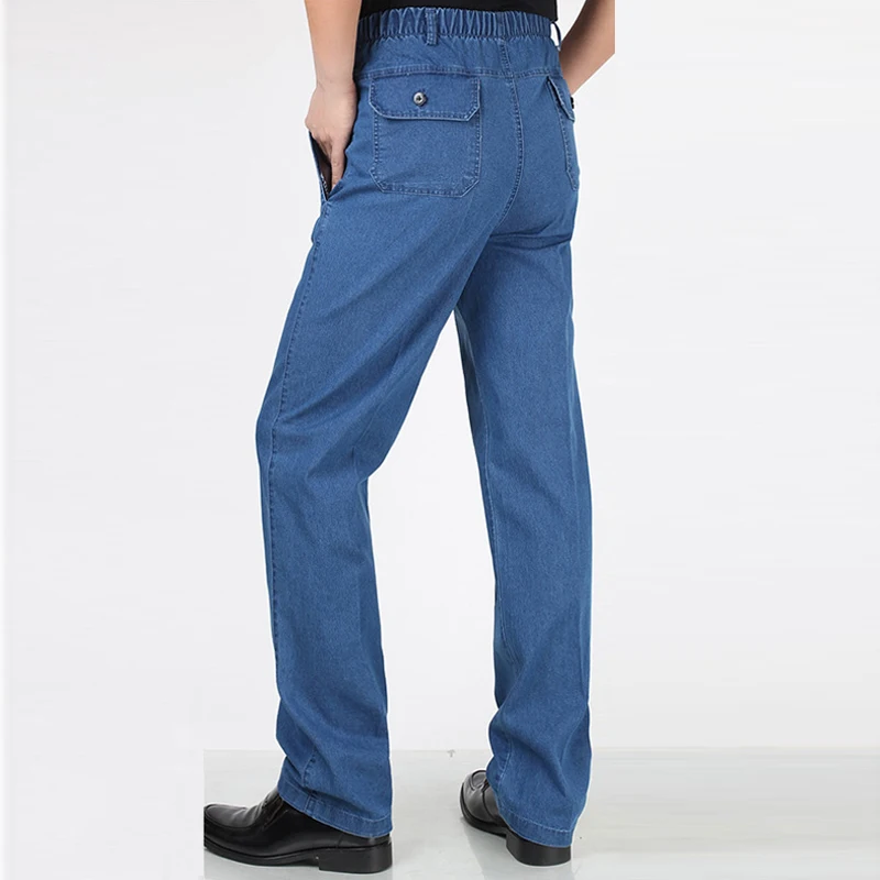 Уличная одежда мужские джинсы американский дизайнер свободные мужские джинсы весна размера плюс XXXXXL повседневные модные мужские джинсы, брюки прямые