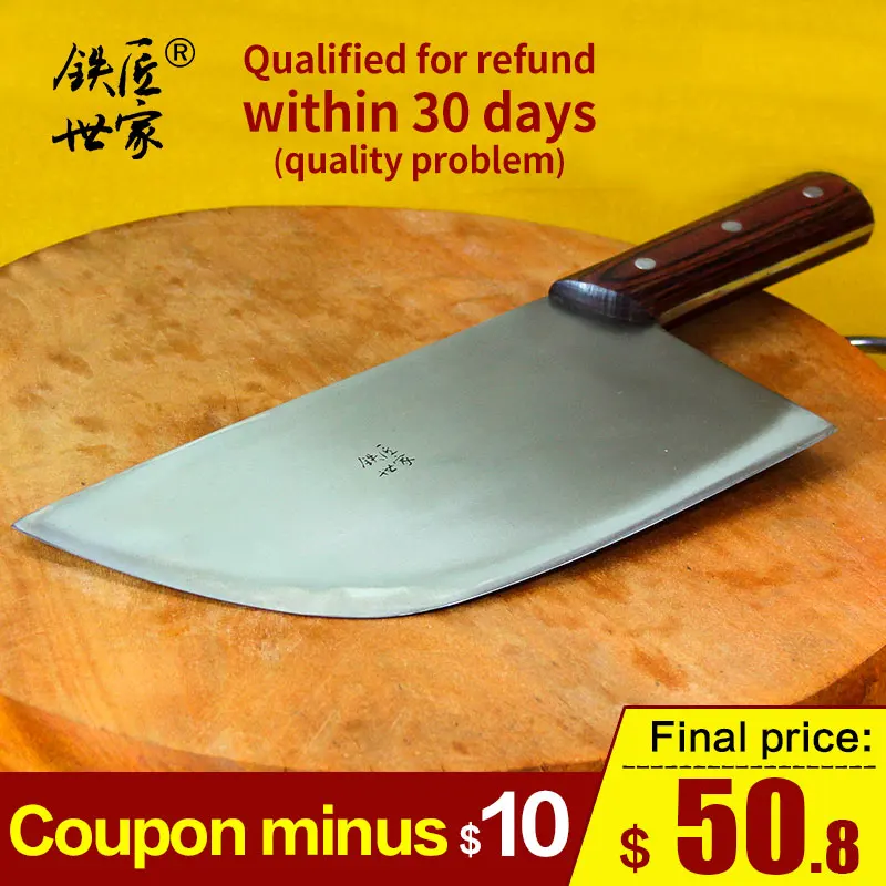 

Chef boning knife stainless steel cleaver knife chinese handmade forged fish meat chop bone kitchen knives ножи кухонные