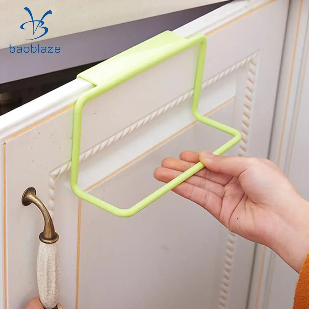Multi-purpose Towel Rack Over Door Towel Hanger Kitchen Storage Shelf,Inside or Outside,Organizing and Hanging Towels
