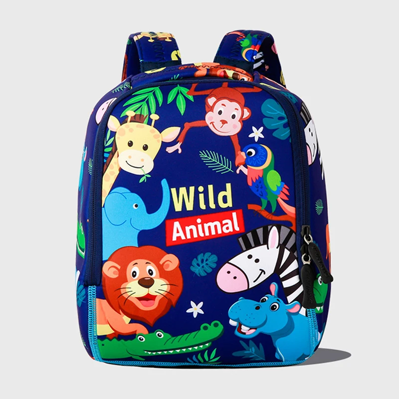 Детская школьная сумка для маленьких мальчиков, Детский водонепроницаемый рюкзак для детского сада и девочек, рюкзак для дошкольников с объемным рисунком животных