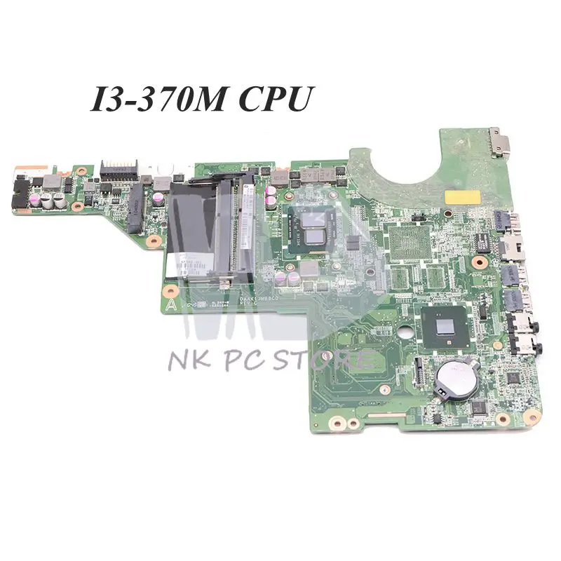 NOKOTION 637583-001 аккумулятор большой емкости DAAX1JMB8C0 основная плата для HP Pavilion G62 G42 Материнская плата ноутбука I3-370M Процессор UMA DDR3