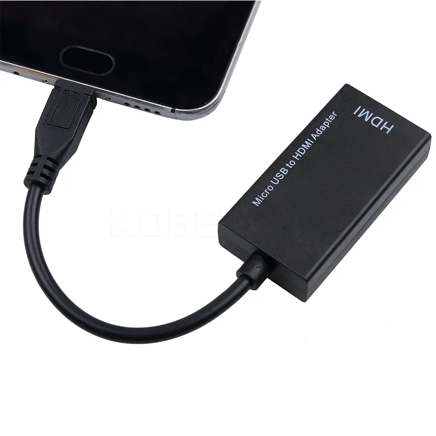 5 булавки Micro USB к HDMI Женский Кабель-адаптер 1080 P HD для MHL устройства Адаптеры HDTV для samsung Galaxy HUAWEI